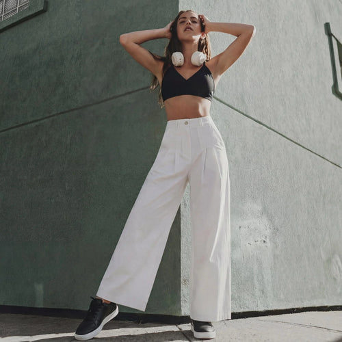 Essential Cotton Drape Work Pant