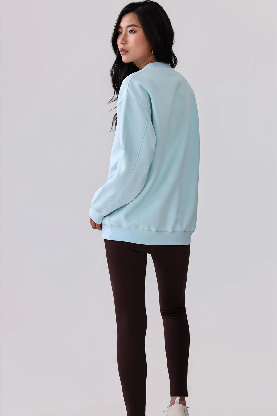 Crewneck Sweatshirt in Light Blue