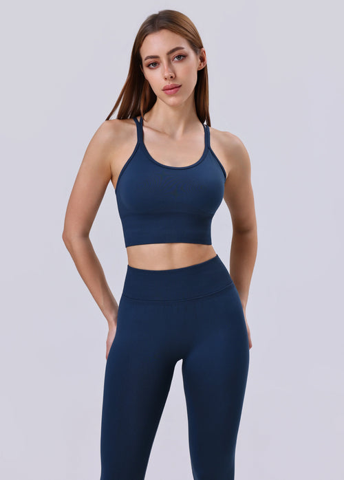 Seamless Sculpted Muse 3 Piece Gym & Yoga Set